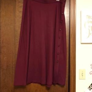 Skirt Maroon
